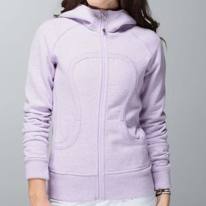 Lululemon Scuba Hoodie II Heathered Pretty Purple / Pretty Purple
